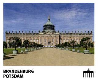 Brandenburg, Potsdam – Schwarz Rot Gold, n.º 6