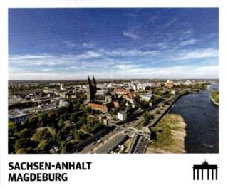 Sachsen-Anhalt, Magdeburg – Schwarz Rot Gold, n.º 11