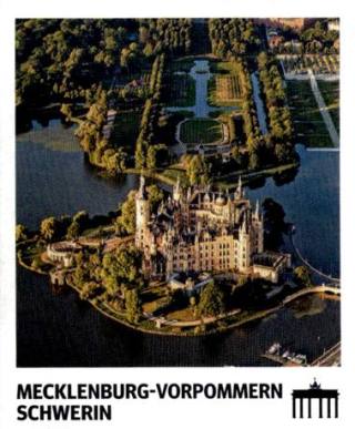 Mecklenburg-Vorpommern, Schwerin – Schwarz Rot Gold, n.º 12