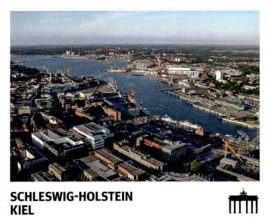 Schleswig-Holstein, Kiel – Schwarz Rot Gold, n.º 14