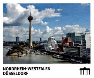 Nordrhein-Westfalen, Düsseldorf – Schwarz Rot Gold, n.º 17