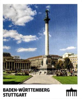 Baden-Württemberg, Stuttgart – Schwarz Rot Gold, n.º 20