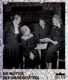 Die Mütter des Grundgesetzes – Schwarz Rot Gold, n.º 45