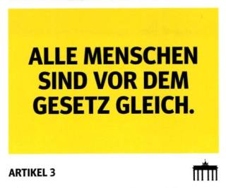 Artikel 3 – Schwarz Rot Gold, no. 50