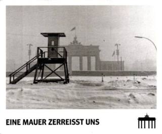 Eine Mauer zerreißt uns – Schwarz Rot Gold, no. 64