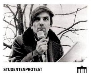 Studentenprotest – Schwarz Rot Gold, no. 67