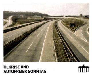 Ölkrise und autofreier Sonntag – Schwarz Rot Gold, no. 71