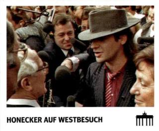 Honecker auf Westbesuch – Schwarz Rot Gold, no. 74