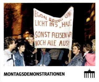 Montagsdemonstrationen – Schwarz Rot Gold, no. 75