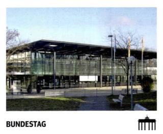 Bundestag – Schwarz Rot Gold, n° 96