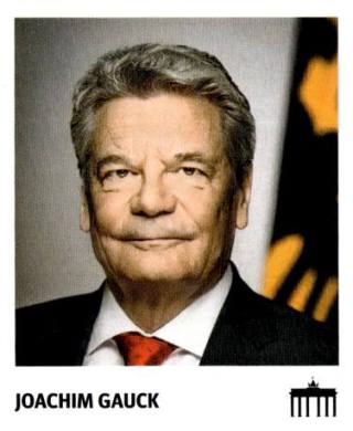 Joachim Gauck – Schwarz Rot Gold, n° 104