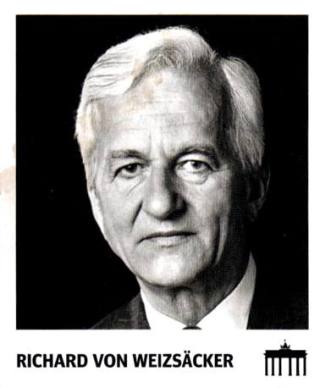 Richard von Weizsäcker – Schwarz Rot Gold, n° 106