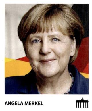 Angela Merkel – Schwarz Rot Gold, n° 115
