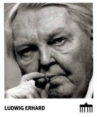 Ludwig Erhard – Schwarz Rot Gold, n° 122