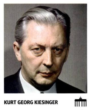 Kurt Georg Kiesinger – Schwarz Rot Gold, n° 123