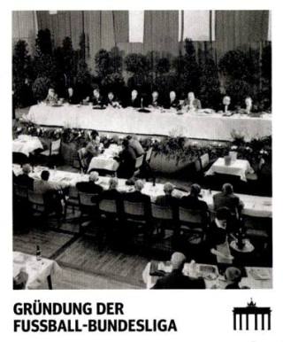 Gründung der Fußball-Bundesliga – Schwarz Rot Gold, n° 128