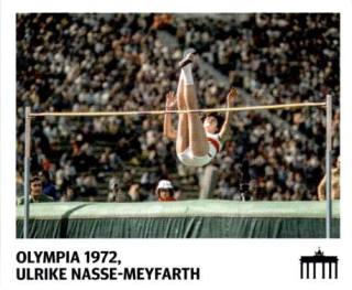 Olympia 1972, Ulrike Nasse-Meyfarth – Schwarz Rot Gold, n° 135