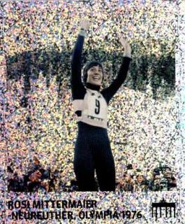 Rosi Mittermaier-Neureuther, Olympia 1976 – Schwarz Rot Gold, n° 137