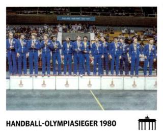Handball-Olympiasieger 1980 – Schwarz Rot Gold, n° 141