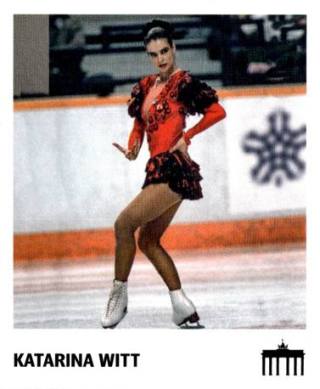 Katarina Witt – Schwarz Rot Gold, n° 146