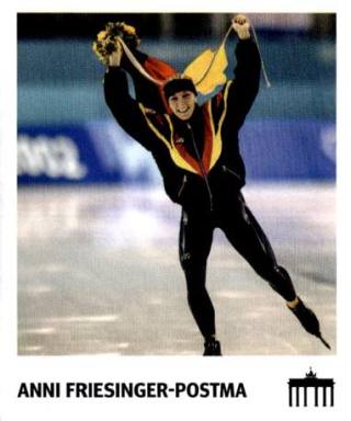 Anni Friesinger-Postma – Schwarz Rot Gold, n° 157