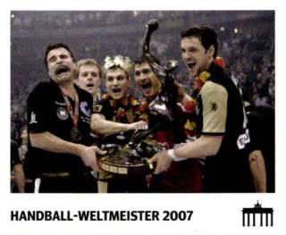 Handball-Weltmeister 2007 – Schwarz Rot Gold, n° 161