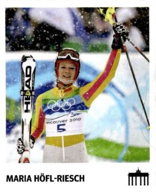 Maria Höfl-Riesch – Schwarz Rot Gold, n° 162