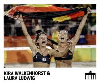 Kira Walkenhorst & Laura Ludwig – Schwarz Rot Gold, n.º 168