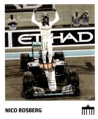 Nico Rosberg – Schwarz Rot Gold, n.º 173