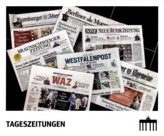 Tageszeitungen – Schwarz Rot Gold, Nr. 219