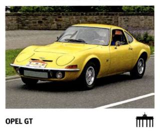 Opel GT – Schwarz Rot Gold, Nr. 236