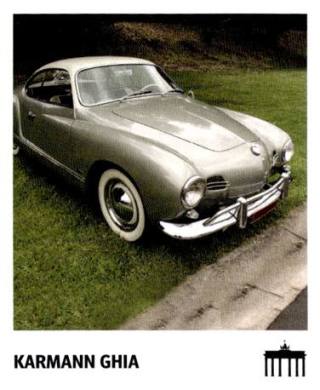 Karmann Ghia – Schwarz Rot Gold, Nr. 239