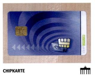 Chipkarte – Schwarz Rot Gold, n° 247