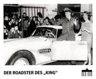 Der Roadster des 'King' – Schwarz Rot Gold, n° 250