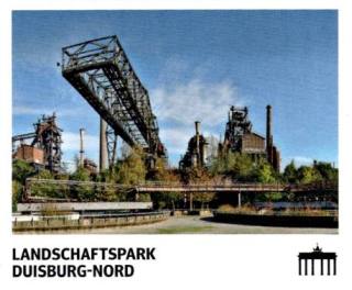 Landschaftspark Duisburg-Nord – Schwarz Rot Gold, n° 260