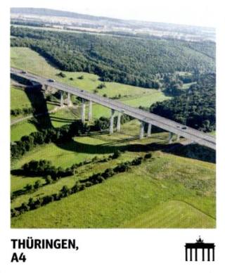 Thüringen, A4 – Schwarz Rot Gold, n° 279