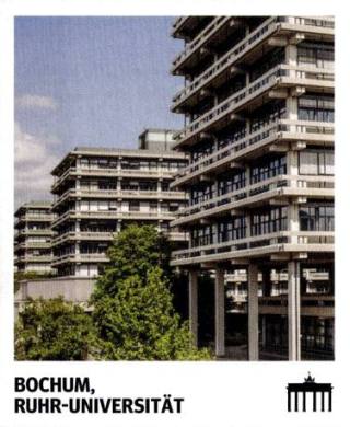 Bochum, Ruhr-Universität – Schwarz Rot Gold, n° 280