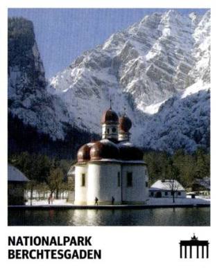 Berchtesgaden – Schwarz Rot Gold, n° 282