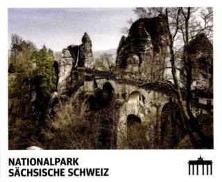 Sächsische Schweiz – Schwarz Rot Gold, Nr. 283