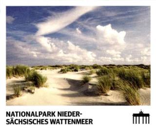 Niedersächsisches Wattenmeer – Schwarz Rot Gold, Nr. 295