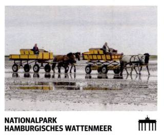 Hamburgisches Wattenmeer – Schwarz Rot Gold, Nr. 296