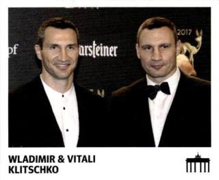Wladimir & Vitali Klitschko – Schwarz Rot Gold, Nr. 302