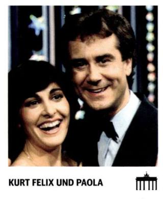 Kurt Felix und Paola – Schwarz Rot Gold, Nr. 308