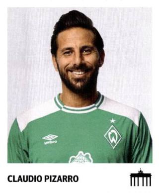 Claudio Pizarro – Schwarz Rot Gold, Nr. 311