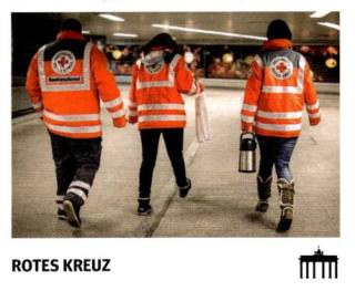 Rotes Kreuz – Schwarz Rot Gold, Nr. 312