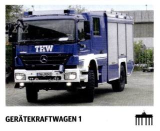 Gerätekraftwagen 1 – Schwarz Rot Gold, Nr. 315