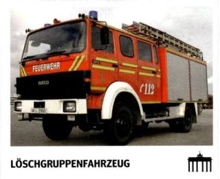 Löschgruppenfahrzeug – Schwarz Rot Gold, Nr. 319
