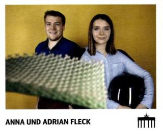 Anna und Adrian Fleck – Schwarz Rot Gold, Nr. 328