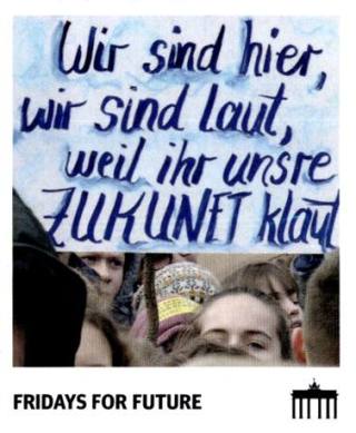 Fridays for Future – Schwarz Rot Gold, Nr. 331