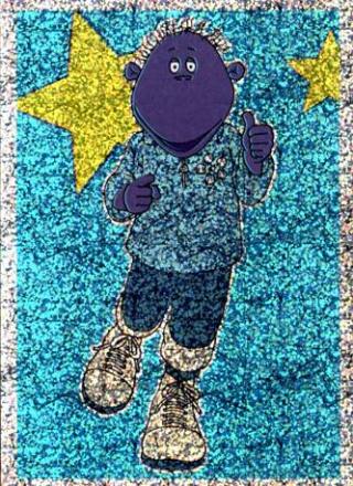 Sticker N – Tweenies, no. N